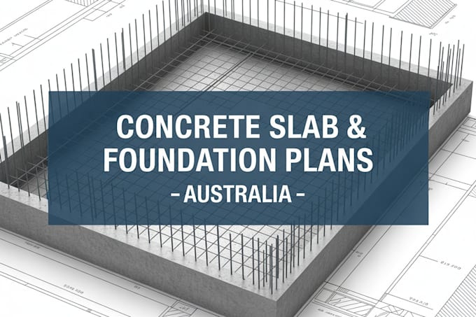 prepare concrete slab and foundation plans for your building project