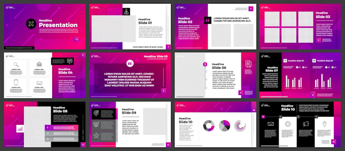 design a slide for your next presentation