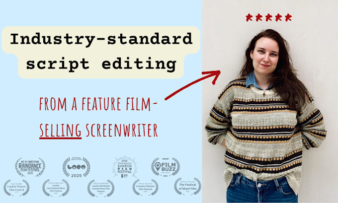 edit your script to a professional standard