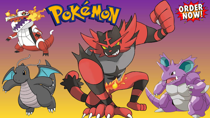 create a custom pokemon and fakemon for you