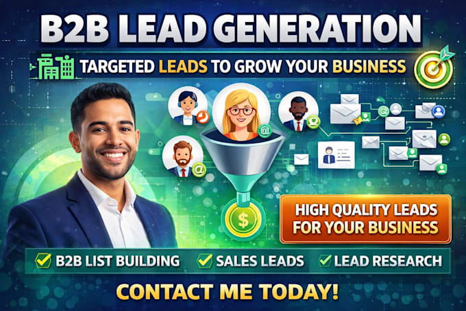 do b2b lead generation and linkedin lead generation