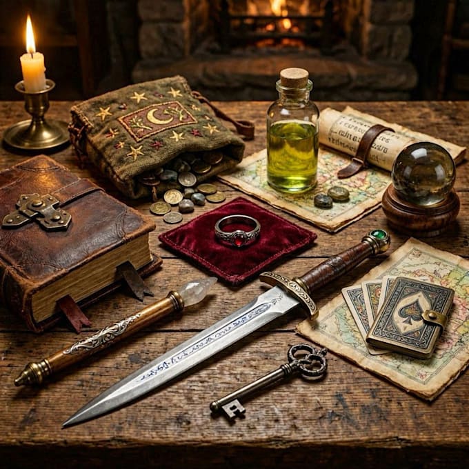 custom magical weapon or item for dungeons and dragons