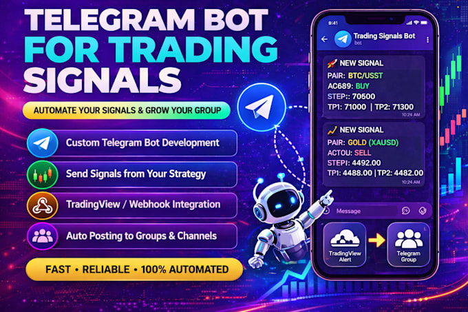 develop a telegram bot for automated alerts and notifications