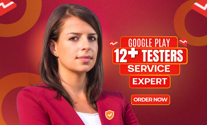 provide 12 google play testers for closed testing approval
