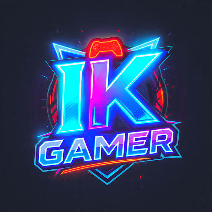 create a custom gaming logo with a high quality design