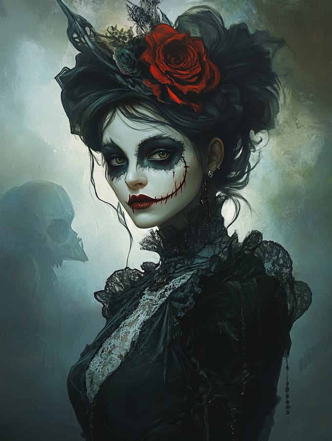 design a terrifying and original horror character