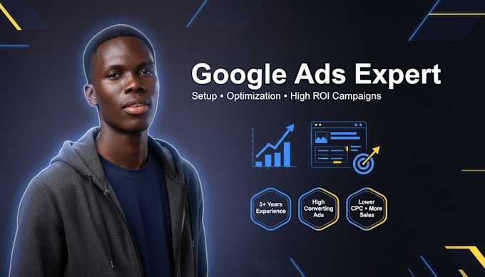 setup, optimize and manage google ads adwords, PPC campaigns sem