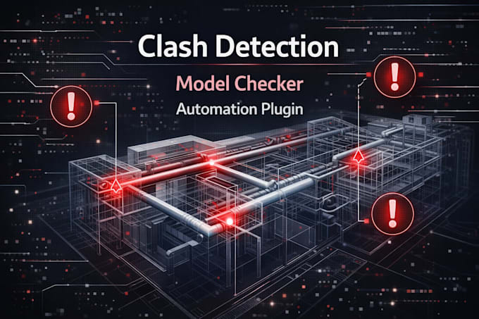build revit api clash detection tool, model checker and automation plugin