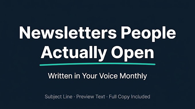 write email newsletters your subscribers look forward to