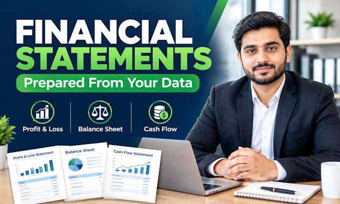 prepare financial statements from financial data