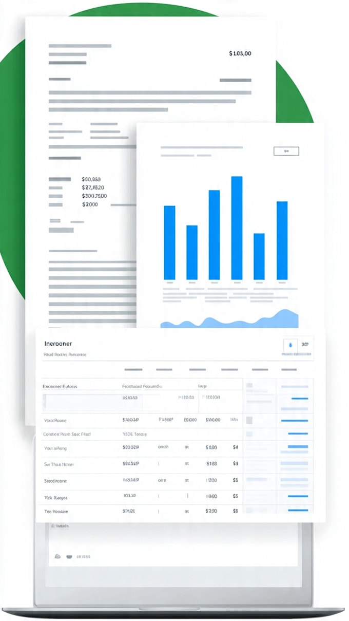 do bookkeeping in wave and excel with financial reports