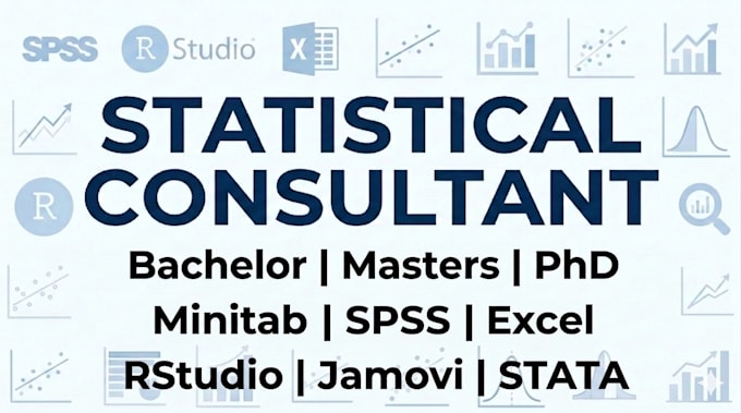 statistical data analysis in spss, stata, jamovi, excel and report