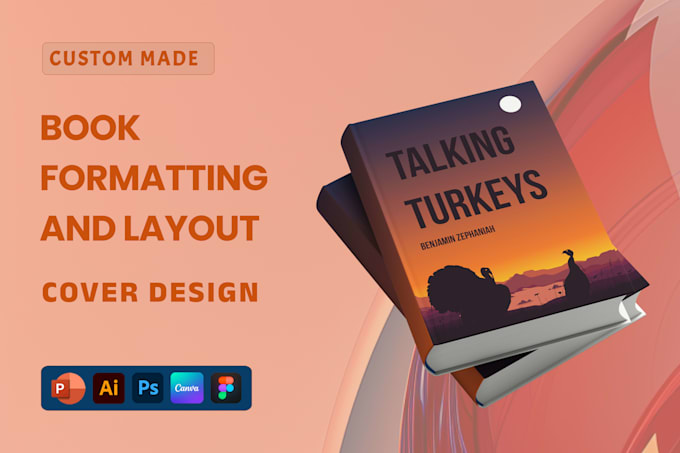 design book cover and one pager summary pitch