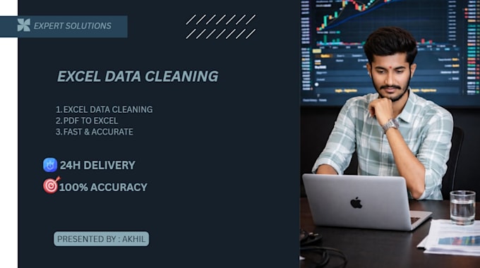 excel data cleaning, formatting and PDF to excel conversion