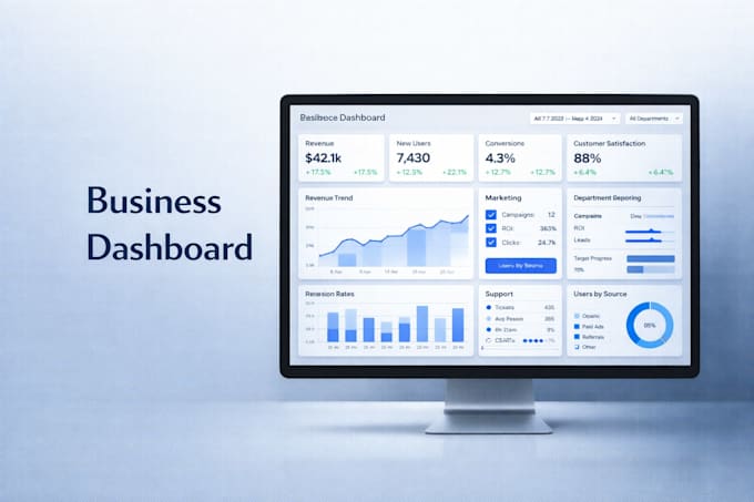 build an internal business dashboard for your team