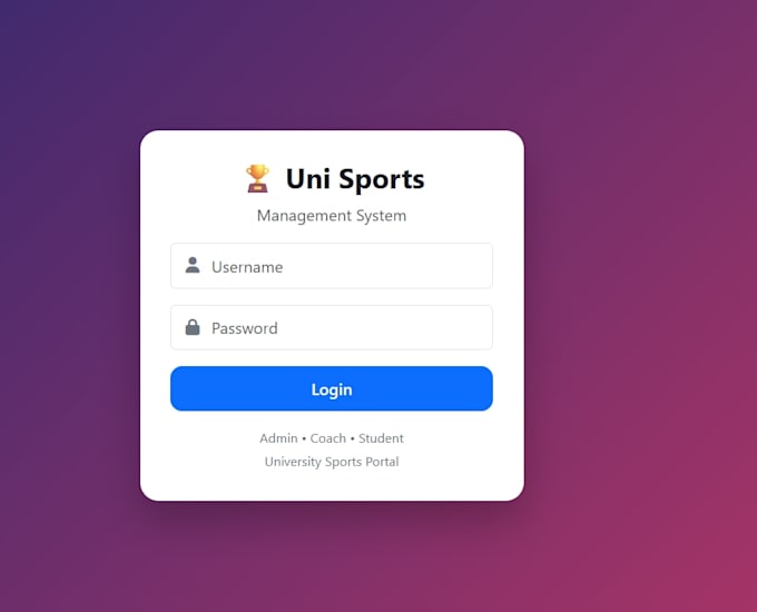 create php mysql website