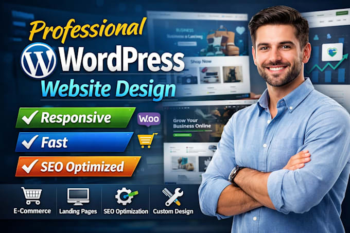 design or redesign a responsive wordpress website