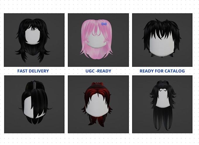 create roblox ugc hair thats ready to sell