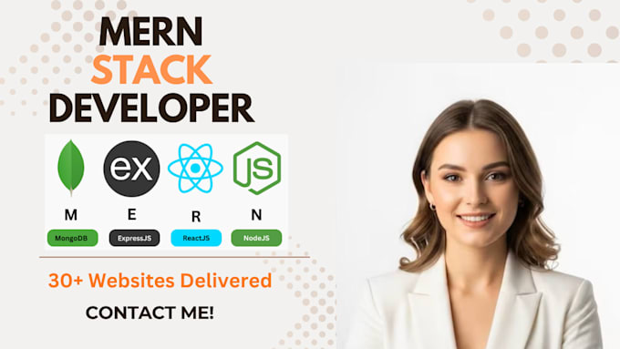 Design and develop your mern stack applications by Sophia_b28 | Fiverr