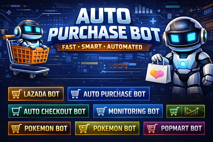 do auto purchase bot, buying bot, checkout bot, pokemon card bot, ecommerce bots