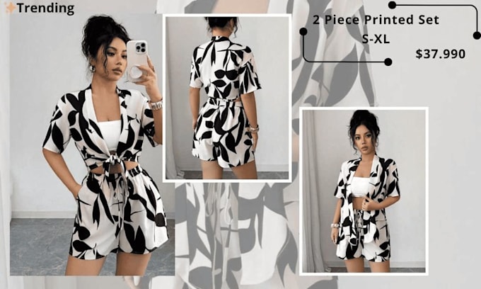 design shein style product catalogs using canva