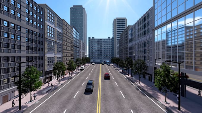build a roblox map, city environment