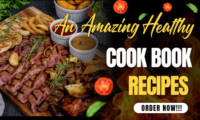 write, format and design cook book recipe for amazon kdp