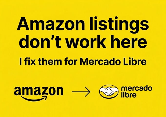 migrate and adapt your amazon listing for mercado libre