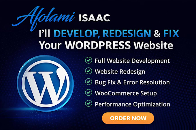 fix errors, speed up and optimize your wordpress site professionally