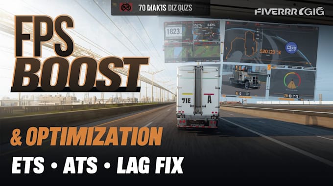 Deine ets2 ats spiel-einstellungen optimieren, fps verbessern und lag ...