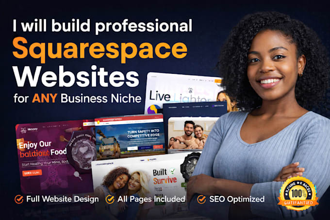 do squarespace website redesign squrespace website design