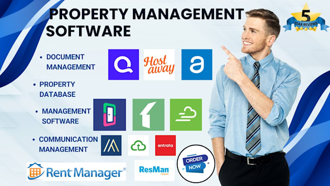 design professional property management software with buildium appfolio hostaway