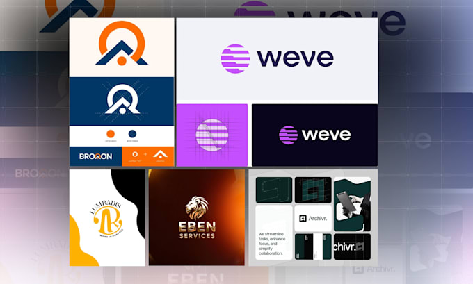 Logo design brand identity, corporate identity brandbook, rebranding ...