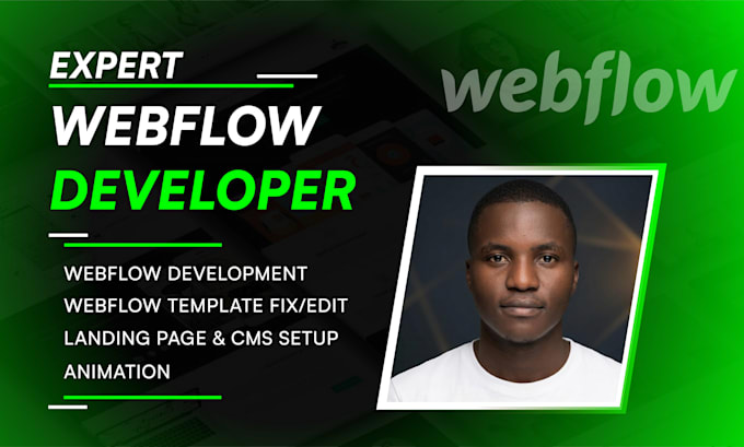 Do webflow website design and development, webflow expert, webflow ...