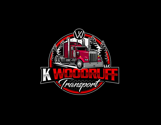 create professional and specially truck logo design