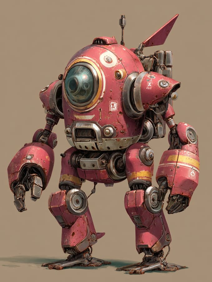 high quality robot, mecha concepts