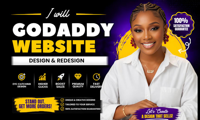 design godaddy website redesign godaddy website develop godaddy website
