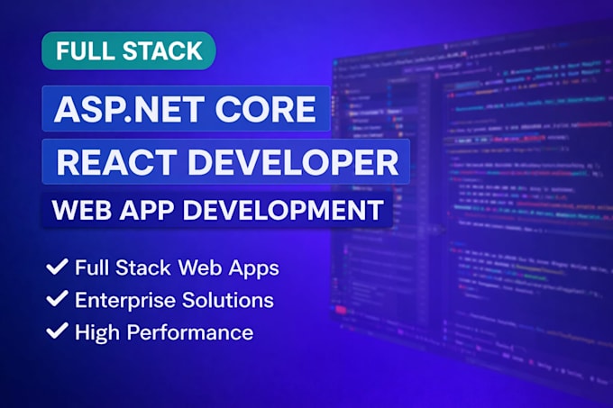 develop booking CRM and inventory systems with react  angular and asp  net core