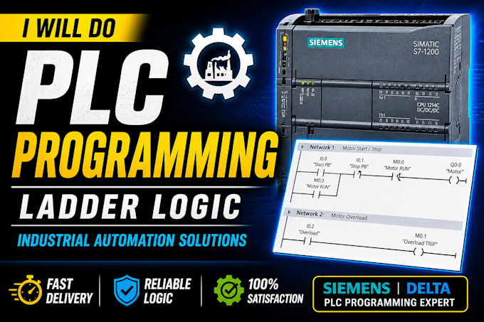 design plc ladder logic for automation systems