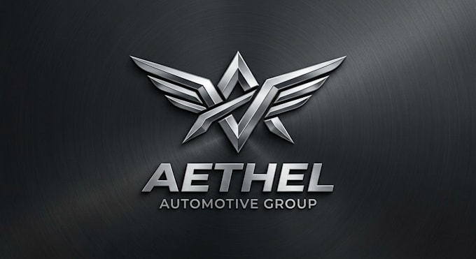 design a sleek and professional automotive logo