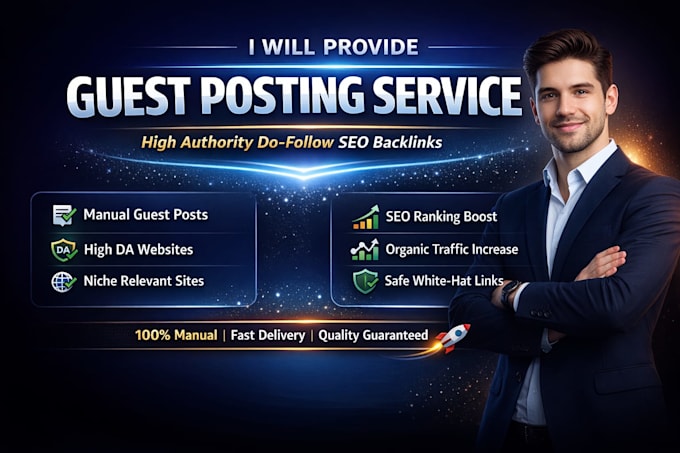 publish guest posts on high authority sites for SEO