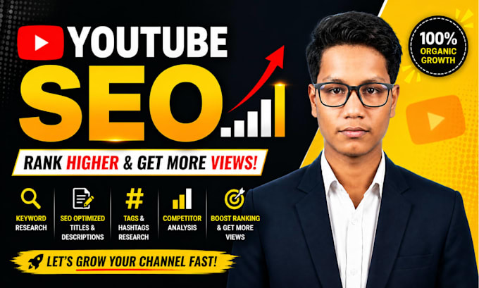 do professional youtube SEO and video ranking