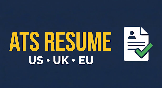 write a professional ats resume and CV optimization