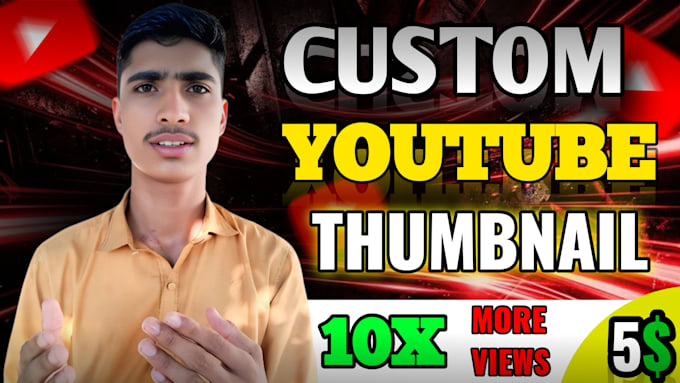 design an eye catching youtube thambnails