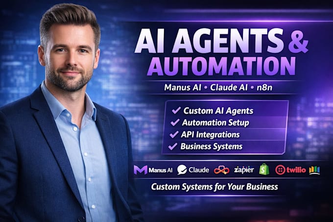 setup custom manus ai agent claude ai code openclaw business task n8n automation