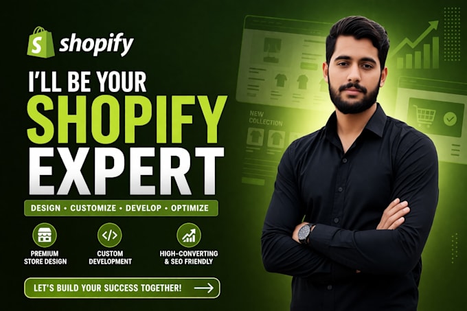 be your shopify developer, shopify theme customization
