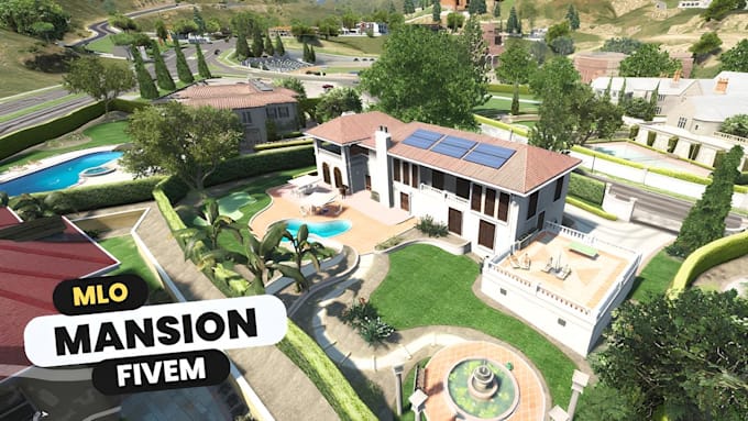 create fivem custom mlo, ymap interiors, exteriors, props and gta v maps