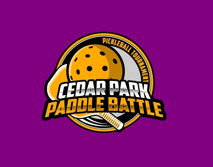 create awesome and gorgeous pickleball  logo design