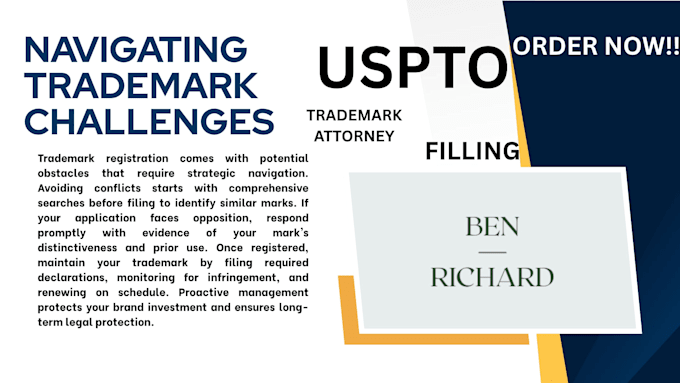 be your us licensed trademark and patent attorney