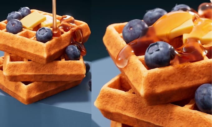 create realistic cgi food animation chocolate bar 3d chocolate animation
